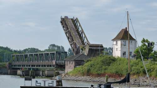 Bridge Railway Linda Unis Mecklenburg Rail Traffic