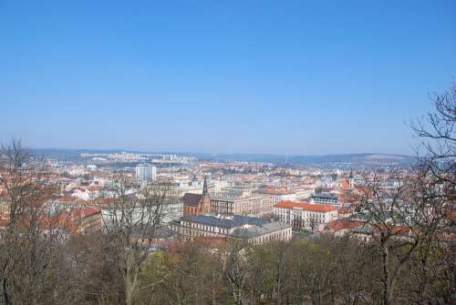 Brno City Town Panorama