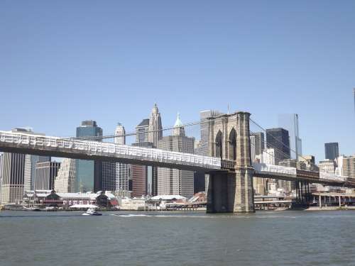 Brooklyn Bridge Ny City Usa