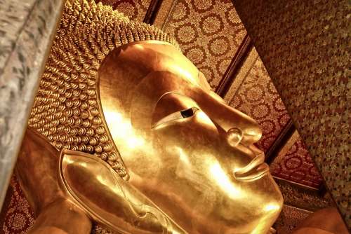 Buddha Gold Meditation Buddhism Thailand Religion
