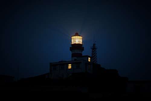 Building Lighthouse Coast Landmark Light