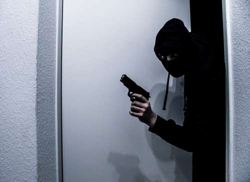 Burglar Burglary Robbery Theft Thief Man Predator