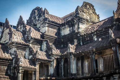 Cambodia Ankgor Wat Angkor Siem Reap Temple Ruin