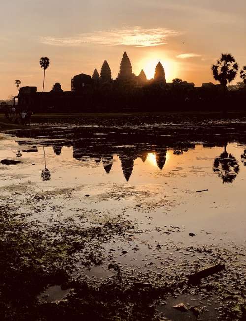 Cambodia Angkor Wat Ruins Temple History Asia