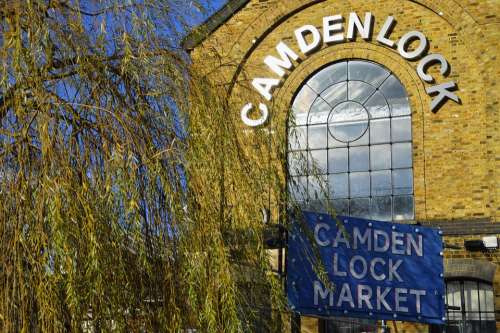 Camdenlock England London Vintage Tree Image