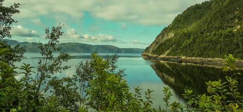 Canada Sea Water Landscape Travel Earth Summer