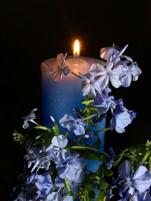 Candle Celestial Light Night Celeste Bright Wax