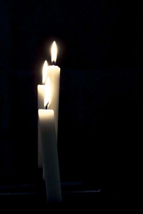 Candles Mourning Candlelight Memory Commemorate