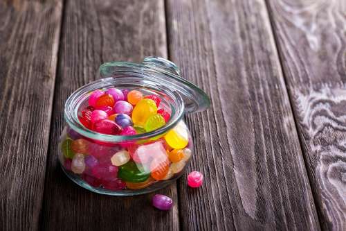 Candy Sweetmeats Sweets Dessert Food Colorful