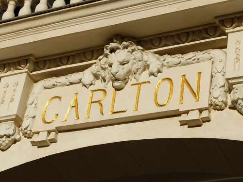 Carlton Facade Cannes Croisette France Europe