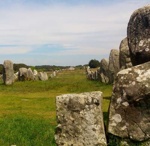 Carnac Stones Brittany Megalith Megalithic Ancient