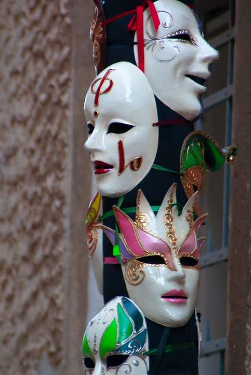 Carnival Masks Romance Mysterious Costume