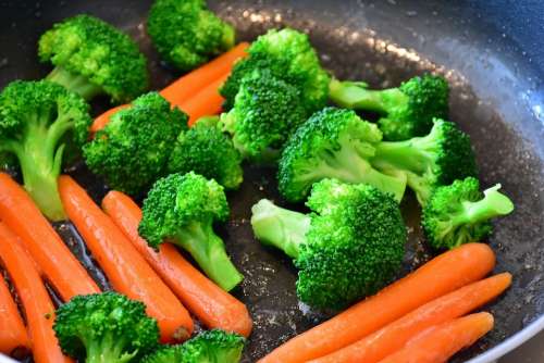 Carrots Vegetables Broccoli Carrot Food Vitamins
