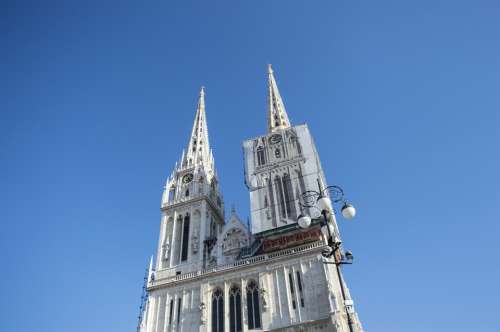 Cathedral Zagreb Religion Church Architecture