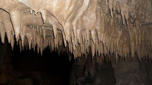Cave Dripping Cave Flowstone Limestone Underground