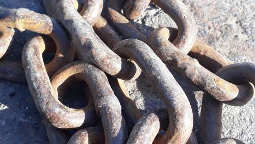 Chain Chains Rusty Chain Rusty Metal Metals Metal