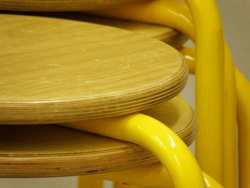 Chair Stool School Composite