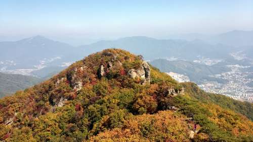 Cheonmasan Climbing Autumn Travel