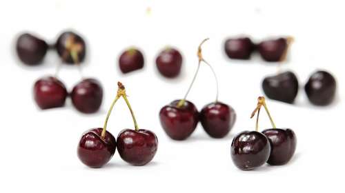 Cherries Fruit Red Berries Sour Ripe