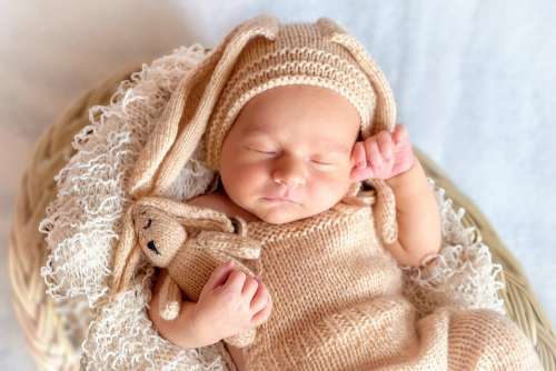 Childhood Baby Costume Newborn Love Tender Emotion