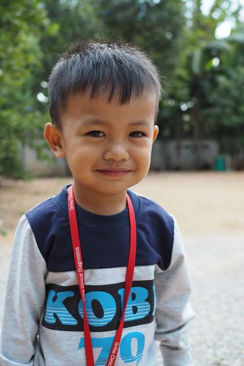 Children Boy Happy Thailand