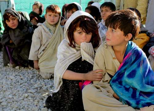 Children Afghanistan Afghani Girl Boy Poverty