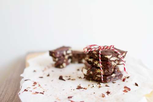 Chocolate Almonds Treats Gifts String Sweets