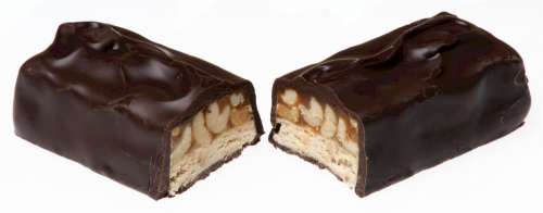 Chocolate Candy Bar Nougat Peanuts Sugar