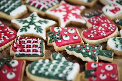Christmas Holiday Yuletide Cookies Sweets Sweet