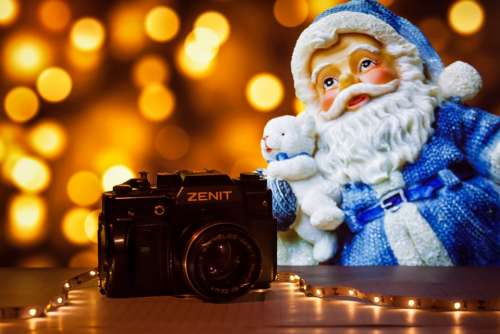 Christmas Santa Zenith Led Camera