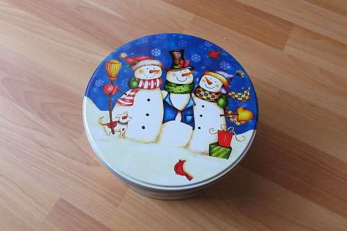 Christmas Box Cookie Jar Christmas Themes