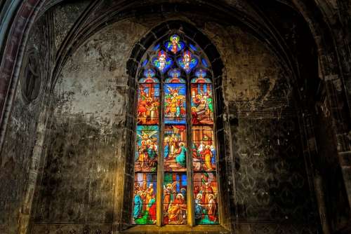 Church Window Colorful Church Window Glass Light