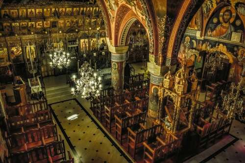 Church Orthodox Religion Architecture Interior