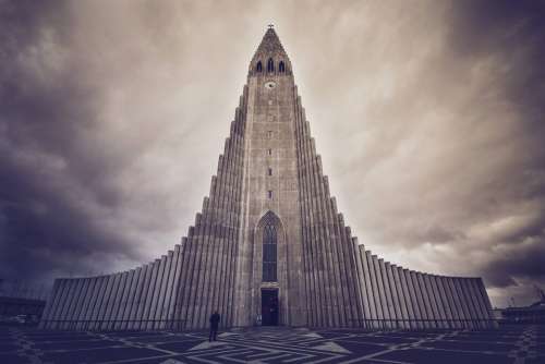 Church Reykjavík Building Iceland Architecture