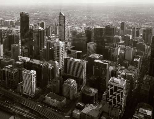 City Melbourne Skyline