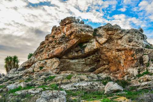 Cliff Rock Landscape Nature Formation Geology