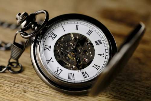 Clock Pocket Watch Movement Watchmaker Time Of