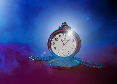 Clock Pocket Watch Time Pointer Hours Clock Face