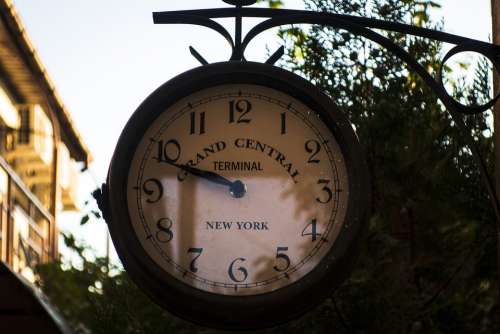 Clock Time Dial Nostalgia Old Fashioned