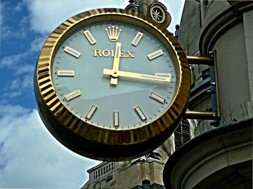 Clock Rolex City Dresden Saxony