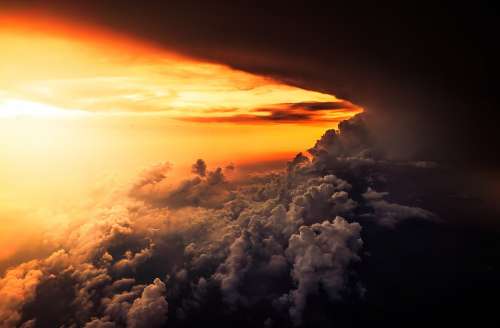 Cloud Cloudscape Dark Dawn Dramatic Dusk Evening