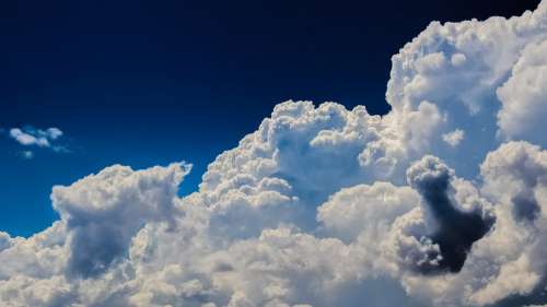 Clouds Cumulus Sky Nature Dramatic Cloudscape