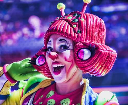 Clown Circus Carnival Fun Laugh Face