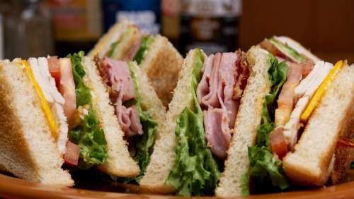 Club Sandwich Sandwich Lunch Bread Delicious