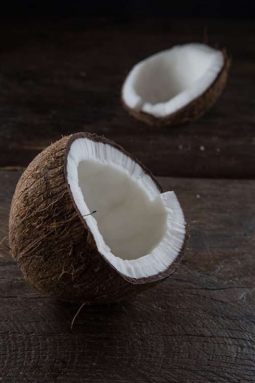 Coconut Brown Food Ingredient Nutrition Fresh