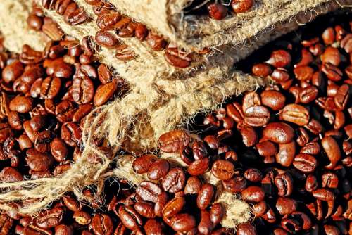 Coffee Coffee Beans Caffeine Roasting Aroma Brown
