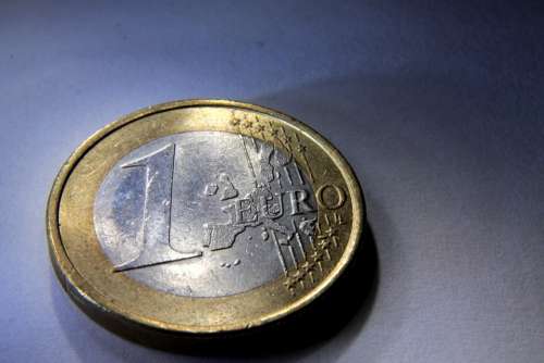 Coin Euro Money Currency Metal Loose Change