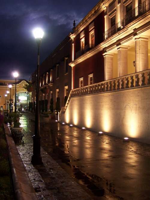 Colonial Mexico Landmark Architecture Building