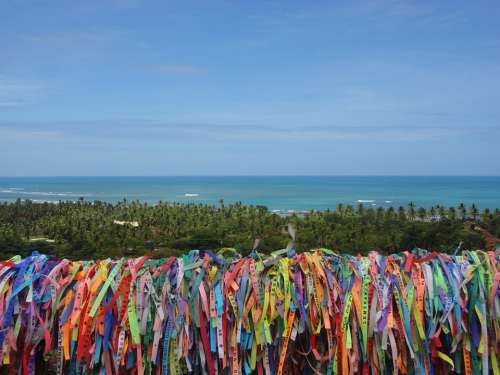 Colored Ribbons Tourism Brazil Summer Camp D'Help