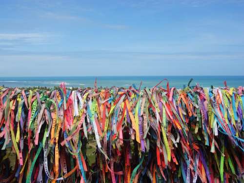 Colored Ribbons Tourism Brazil Summer Camp D'Help